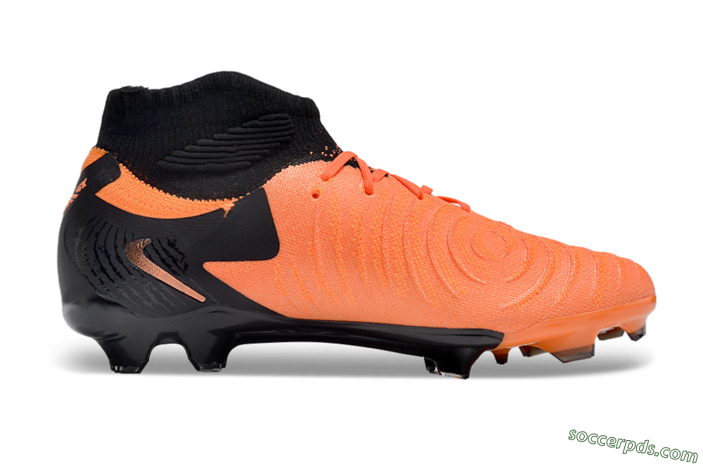 Nike Phantom Luna Elite NU FG High-Tops Football Boots - Orange/Black 7