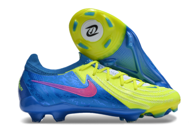 Nike Phantom Luna Elite FG Low-Tops Football Boots - Yellow/Blue/Pink