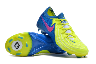 Nike Phantom Luna Elite FG Low-Tops Football Boots - Yellow/Blue/Pink