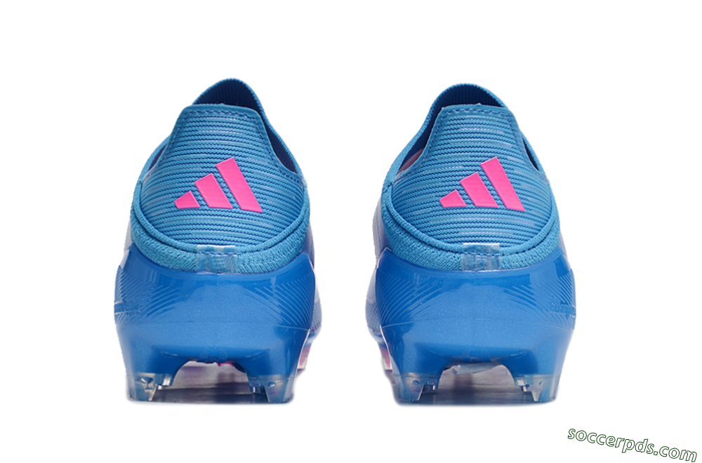 Adidas F50 Adizero FG Low-Tops Football Boots - Blue/Pink 5