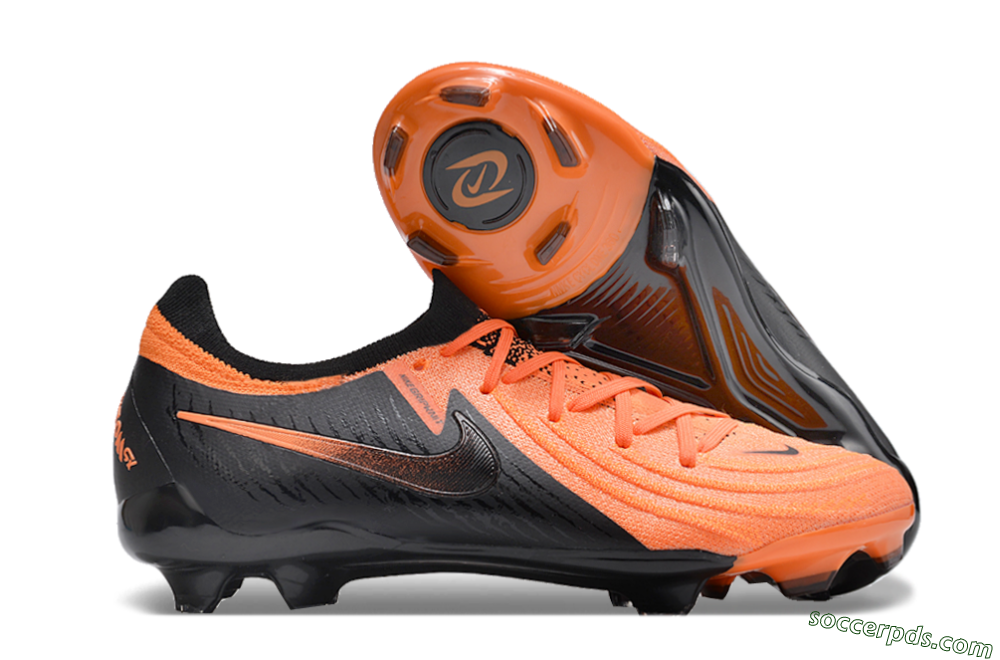Nike Phantom Luna Elite FG Low-Tops Football Boots - Orange/Black 1