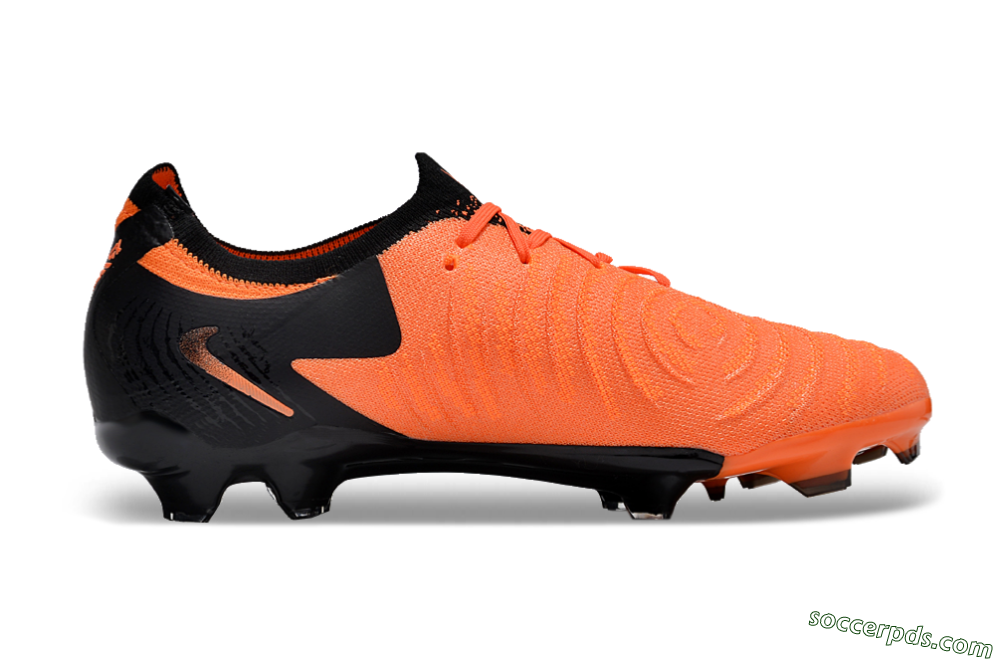 Nike Phantom Luna Elite FG Low-Tops Football Boots - Orange/Black 7
