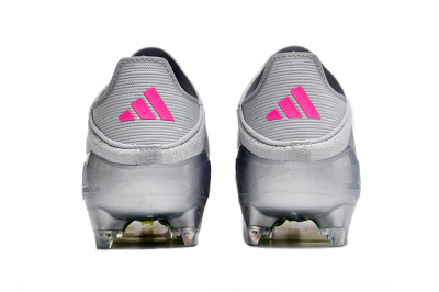 Adidas F50 Adizero FG Low-Tops Football Boots - Silver/Yellow/Pink