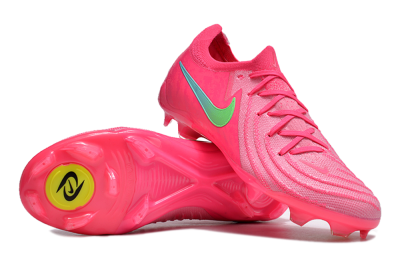 Nike Phantom Luna Elite FG Low-Tops Football Boots - Pink/Yellow/Jade