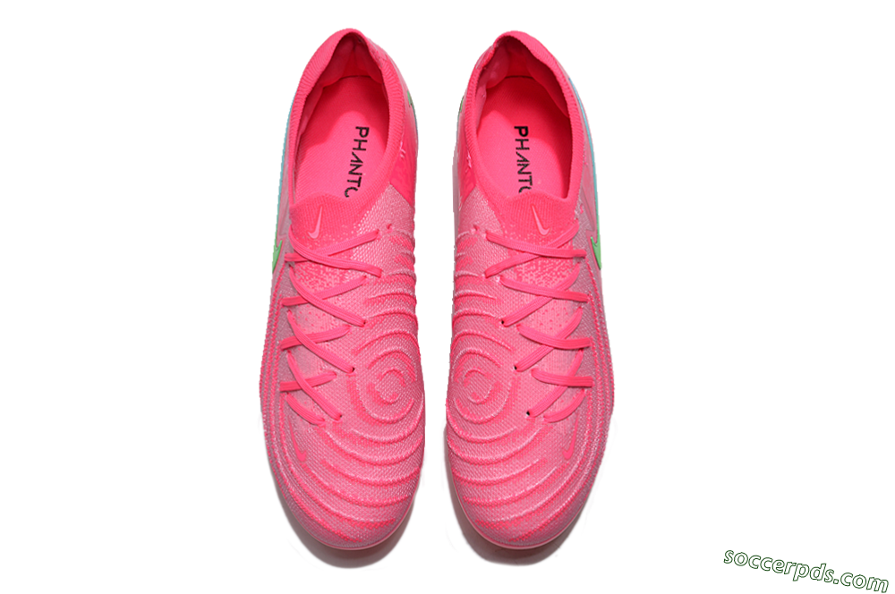 Nike Phantom Luna Elite FG Low-Tops Football Boots - Pink/Yellow/Jade 4