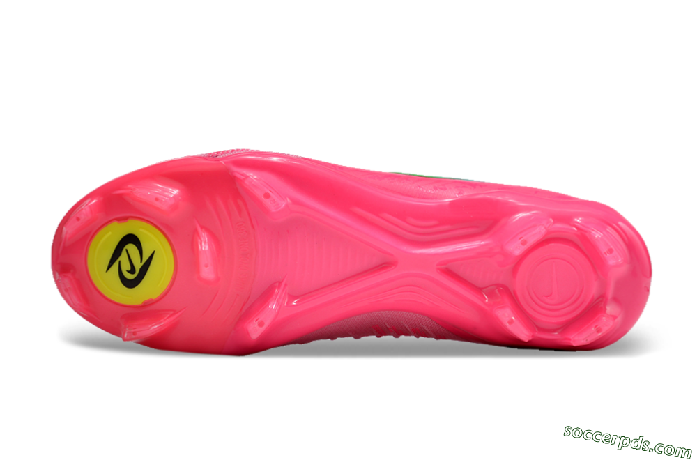 Nike Phantom Luna Elite FG Low-Tops Football Boots - Pink/Yellow/Jade 6
