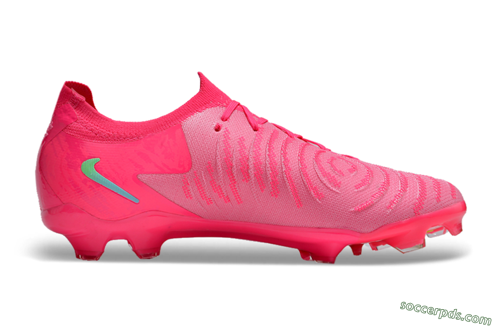 Nike Phantom Luna Elite FG Low-Tops Football Boots - Pink/Yellow/Jade 7