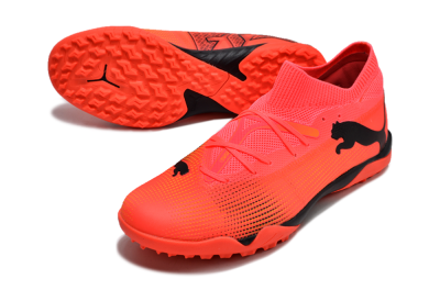 Puma Future 7 Ultimate TF Low-Tops Football Shoes - Red/Black