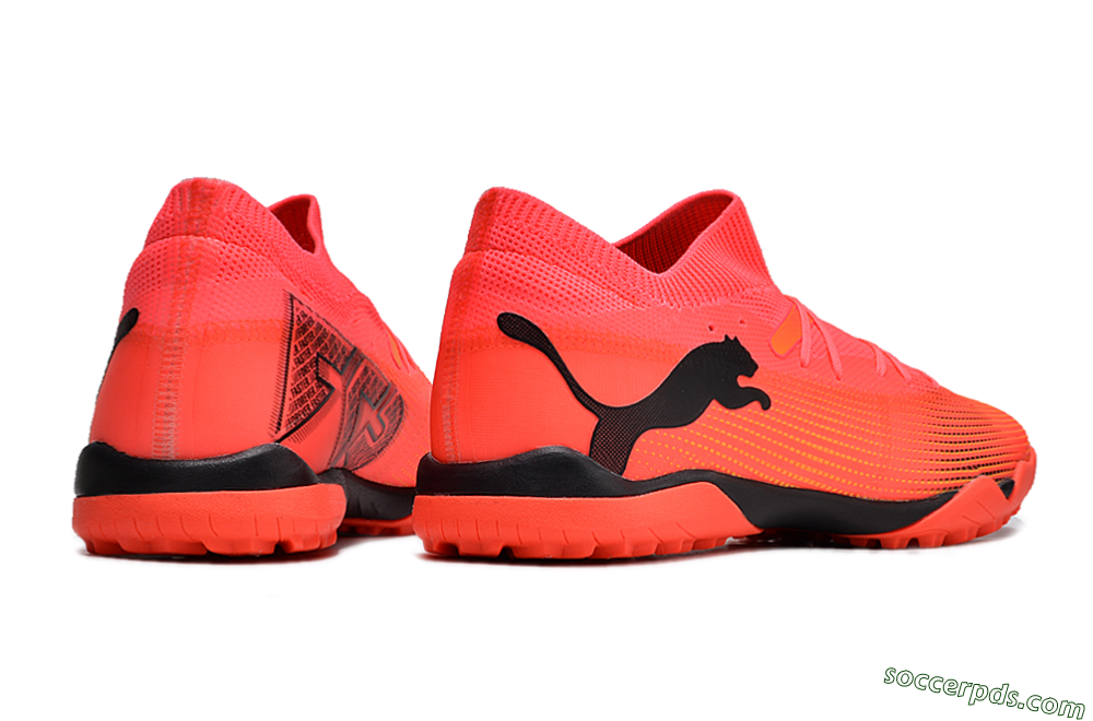 Puma Future 7 Ultimate TF Low-Tops Football Shoes - Red/Black 6
