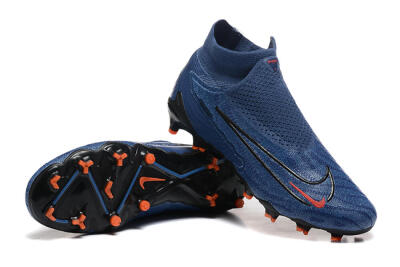 Nike Phantom GX DF Elite FG High-Tops Football Boots - Blue/Red/Black