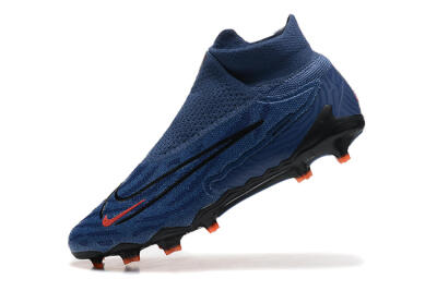 Nike Phantom GX DF Elite FG High-Tops Football Boots - Blue/Red/Black