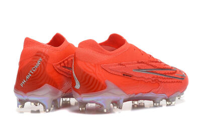 Nike Phantom GX Elite FG Low-Tops Football Boots - Red/Silver