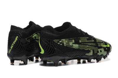 Nike Phantom GX Elite FG Low-Tops Football Boots - Black/Camo/Yellow