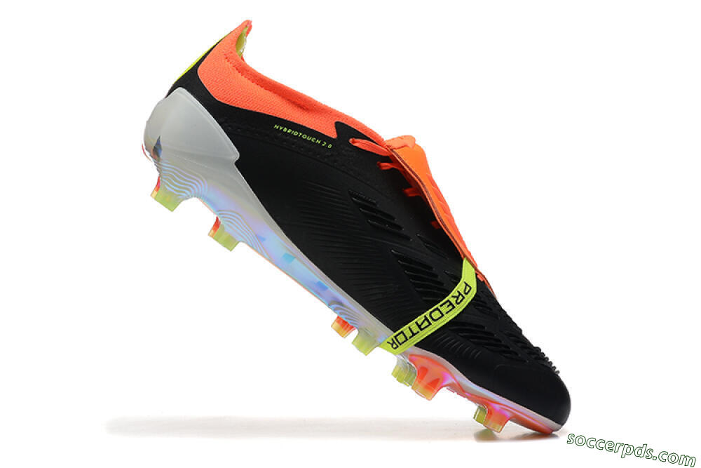 Adidas Predator Elite Foldover Tongue FG Low-Tops Football Boots - White/Black/Red 7