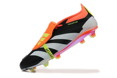Adidas Predator Elite Foldover Tongue FG Low-Tops Football Boots - White/Black/Red