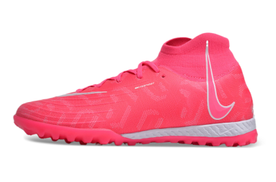 Nike Phantom Luna Elite NU TF High-Tops Football Shoes - Pink/White