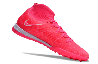 Nike Phantom Luna Elite NU TF High-Tops Football Shoes - Pink/White
