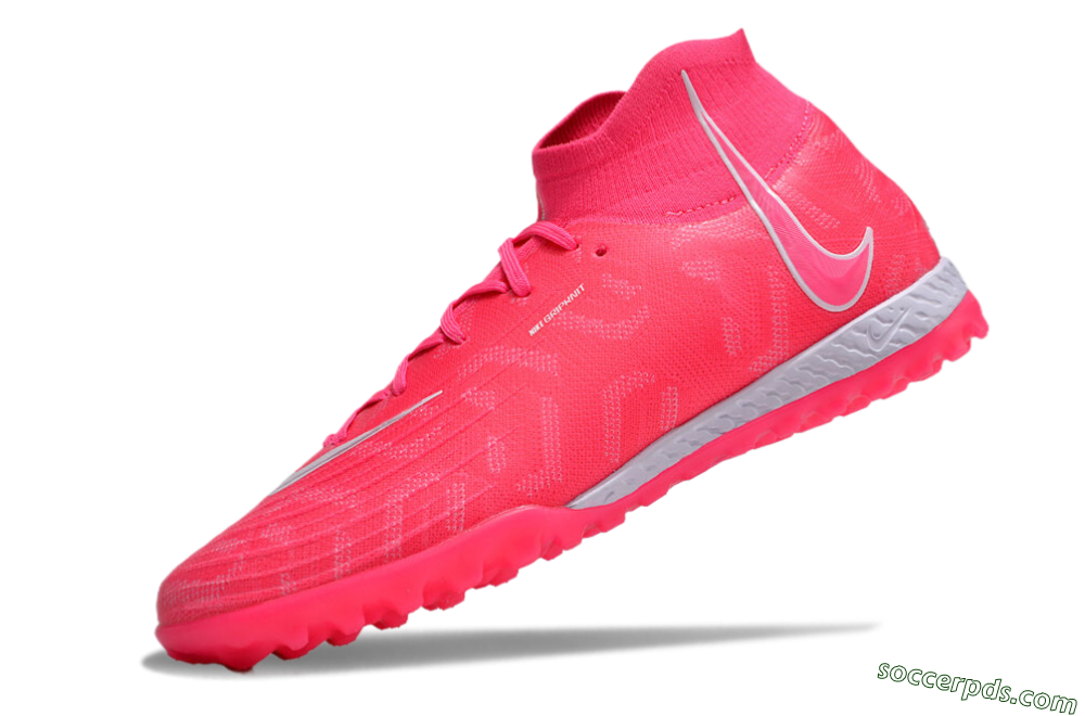 Nike Phantom Luna Elite NU TF High-Tops Football Shoes - Pink/White 5
