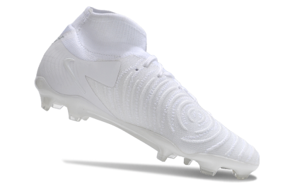 Nike Phantom Luna Elite NU FG High-Tops Football Boots - White/Silver