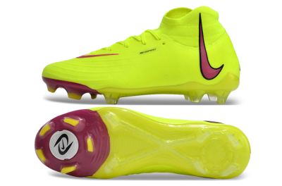 Nike Phantom Luna Elite NU FG High-Tops Football Boots - Yellow/Red/Black