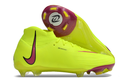 Nike Phantom Luna Elite NU FG High-Tops Football Boots - Yellow/Red/Black