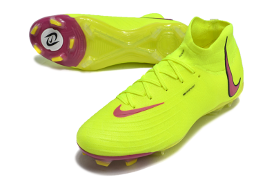 Nike Phantom Luna Elite NU FG High-Tops Football Boots - Yellow/Red/Black