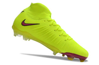 Nike Phantom Luna Elite NU FG High-Tops Football Boots - Yellow/Red/Black