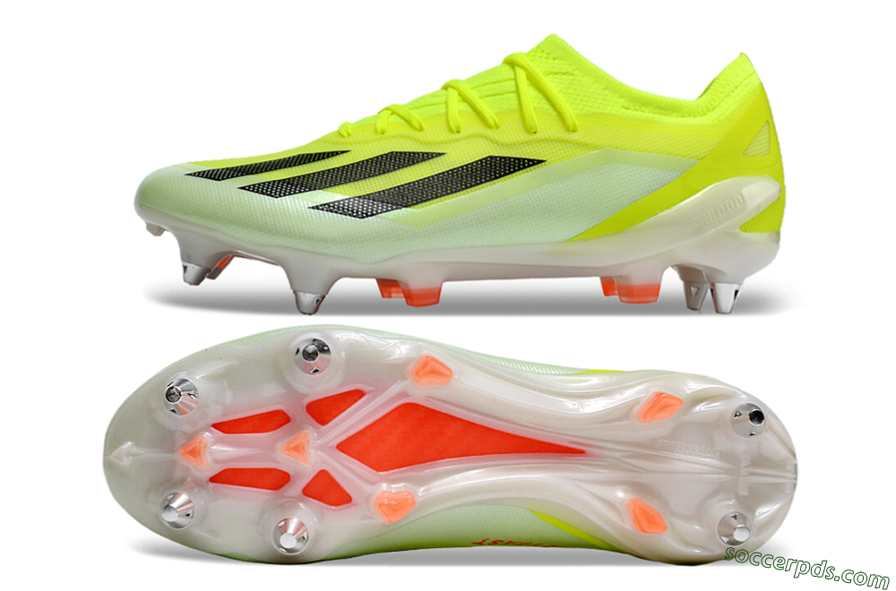 Adidas X Crazyfast.1 SG Low-Tops Football Boots - Yellow/Black/Red 0