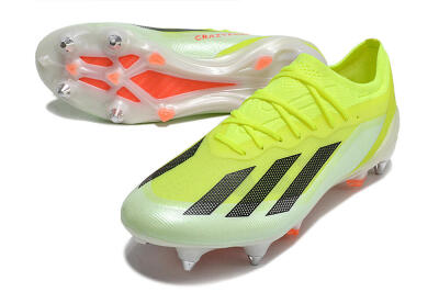 Adidas X Crazyfast.1 SG Low-Tops Football Boots - Yellow/Black/Red