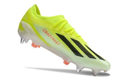 Adidas X Crazyfast.1 SG Low-Tops Football Boots - Yellow/Black/Red