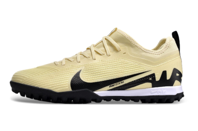Nike Air Zoom Mercurial Vapor 15 Pro TF Low-Tops Football Shoes - Beige/Black/White