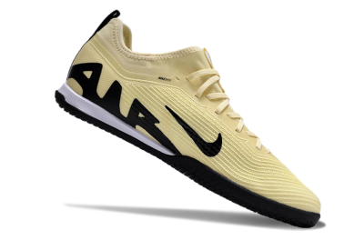 Nike Air Zoom Mercurial Vapor 15 Pro IC Low-Tops Football Shoes - Beige/Black/White
