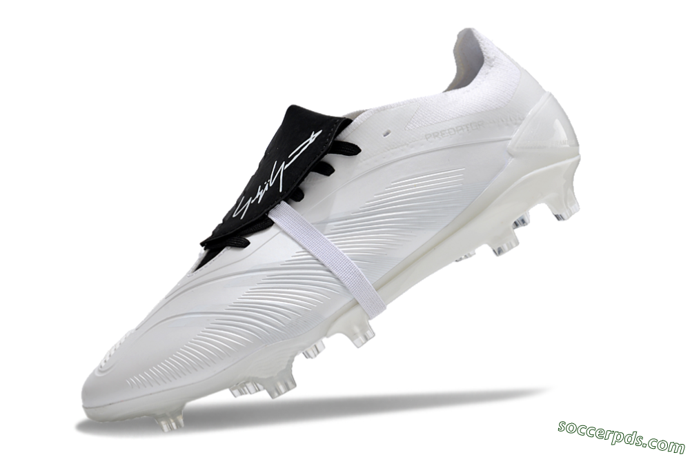Adidas Predator Elite Foldover Tongue FG Low-Tops Football Boots - White/Black 5