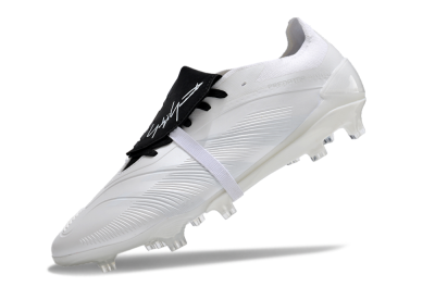 Adidas Predator Elite Foldover Tongue FG Low-Tops Football Boots - White/Black