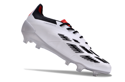 Adidas Predator Accuracy 2024 FG Low-Tops Football Boots - White/Black/Red