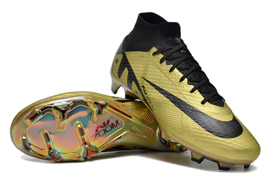 Nike Air Zoom Mercurial Superfly 9 Elite FG High-Tops Football Boots - Gold/Black
