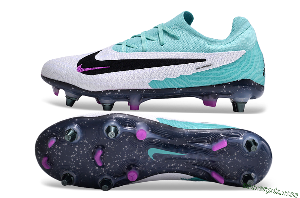Nike Phantom GX Elite Ready Pack SG Low-Tops Football Boots - Hyper Turquoise/Black/Fuchsia Dream/White 0