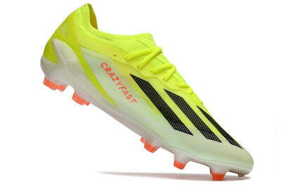 Adidas X Crazyfast.1 FG Low-Tops Football Boots - Yellow/Black/Orange