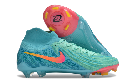Nike Phantom Luna 2 Elite Vortex LV8 FG High-Tops Football Boots - Green/Orange/Black