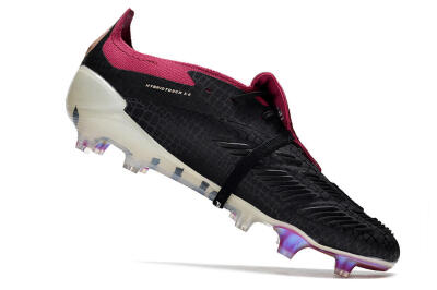 Adidas Predator Accuracy+ FG Low-Tops Football Boots - Black/White/Purple