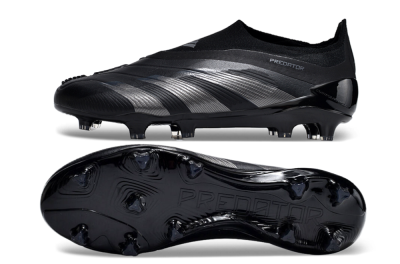 Adidas Predator Accuracy+ FG Low-Tops Football Boots - Black/Dark Blue