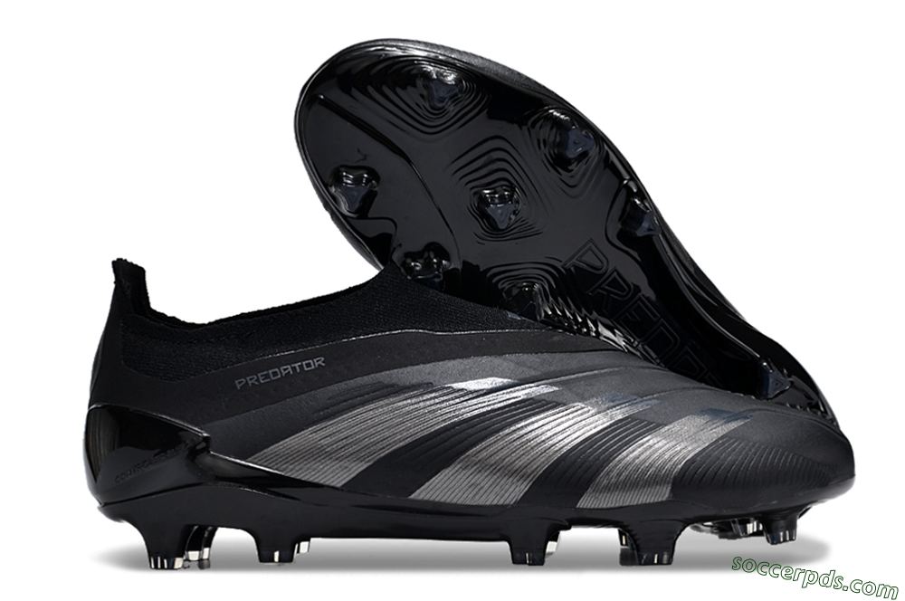 Adidas Predator Accuracy+ FG Low-Tops Football Boots - Black/Dark Blue 1