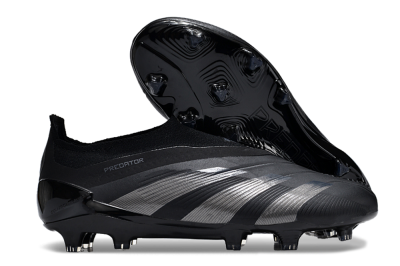 Adidas Predator Accuracy+ FG Low-Tops Football Boots - Black/Dark Blue