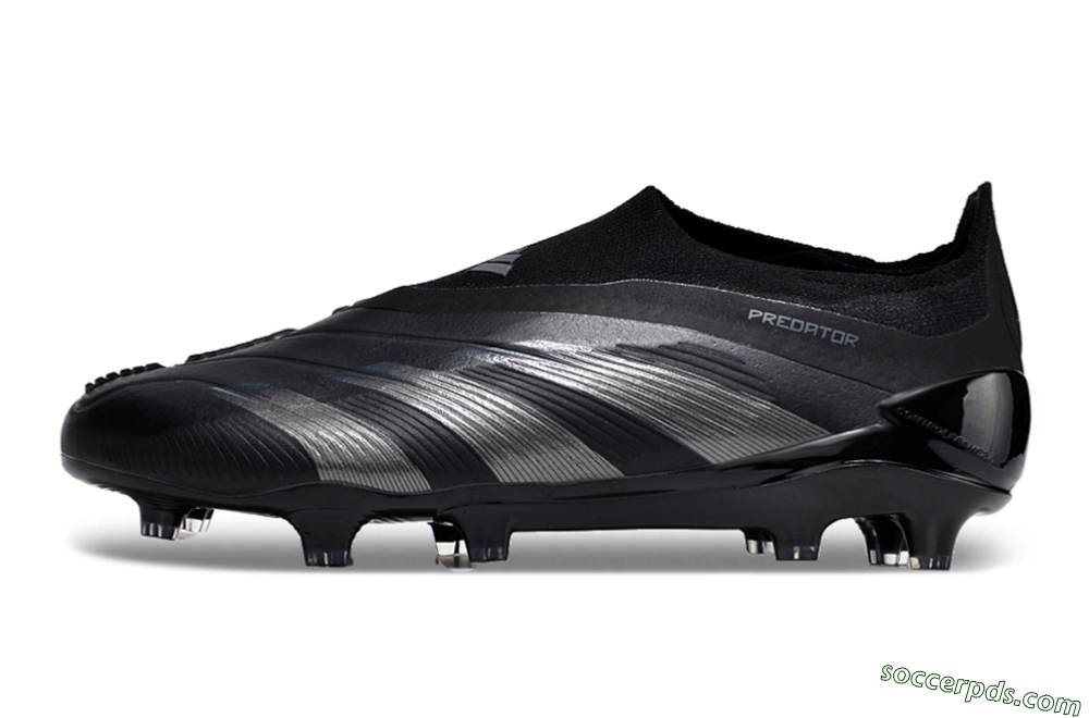 Adidas Predator Accuracy+ FG Low-Tops Football Boots - Black/Dark Blue 2