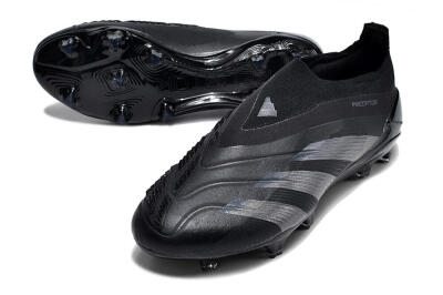 Adidas Predator Accuracy+ FG Low-Tops Football Boots - Black/Dark Blue