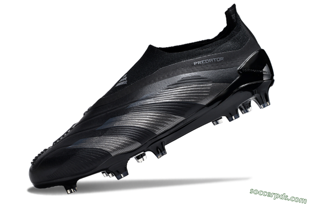 Adidas Predator Accuracy+ FG Low-Tops Football Boots - Black/Dark Blue 5