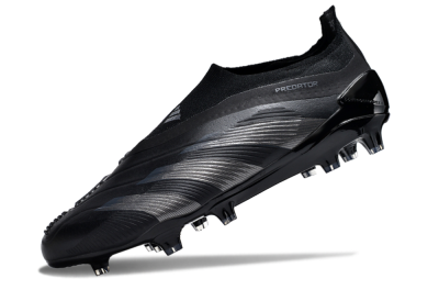 Adidas Predator Accuracy+ FG Low-Tops Football Boots - Black/Dark Blue