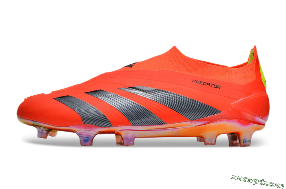 Adidas Predator Accuracy+ FG Low-Tops Football Boots - Red/Black/Blue 2