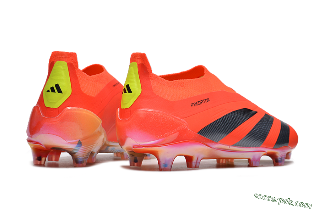 Adidas Predator Accuracy+ FG Low-Tops Football Boots - Red/Black/Blue 6