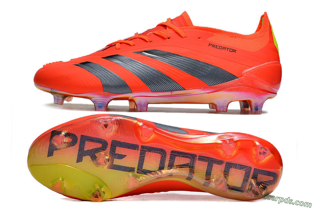Adidas Predator Accuracy.1 FG Low-Tops Football Boots - Red/Black/Blue 0